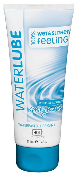 Лубрикант на основе чистой родниковой воды WaterLube - 100 мл. - HOT - купить с доставкой в Сургуте