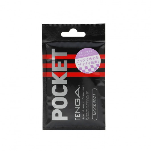 Карманный мастурбатор BLOCK EDGE - Tenga - в Сургуте купить с доставкой