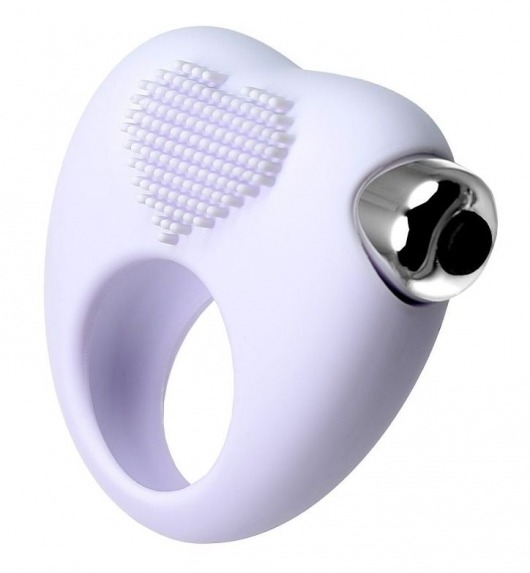 Белое виброкольцо для продления полового акта JOS MOYS - JOS - в Сургуте купить с доставкой