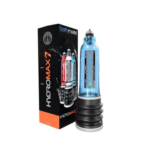 Синяя гидропомпа HydroMAX7 - Bathmate - в Сургуте купить с доставкой