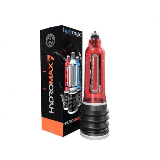 Красная гидропомпа HydroMAX7 - Bathmate - в Сургуте купить с доставкой