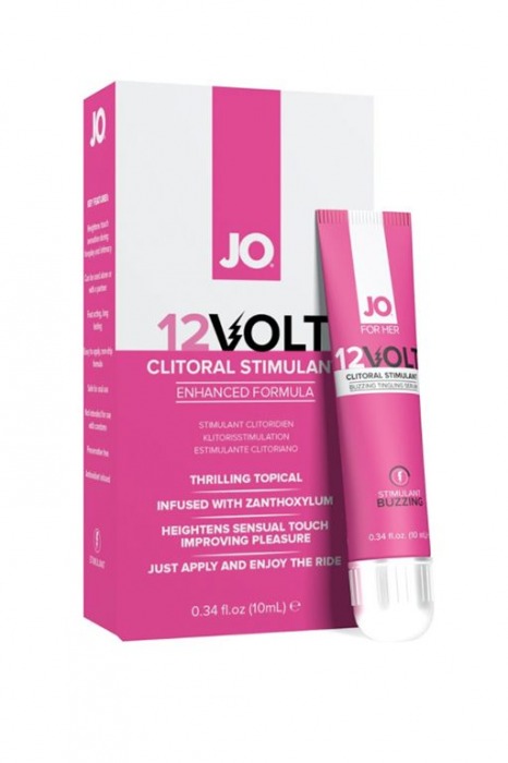 Возбуждающая сыворотка мощного действия JO Volt 12V - 10 мл. - System JO - купить с доставкой в Сургуте