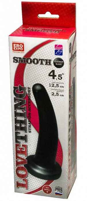 Анальная насадка Smooth - 12,5 см. - LOVETOY (А-Полимер) - купить с доставкой в Сургуте