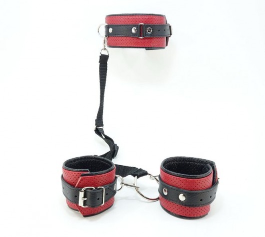 Кожаный БДСМ-набор - БДСМ Арсенал - купить с доставкой в Сургуте