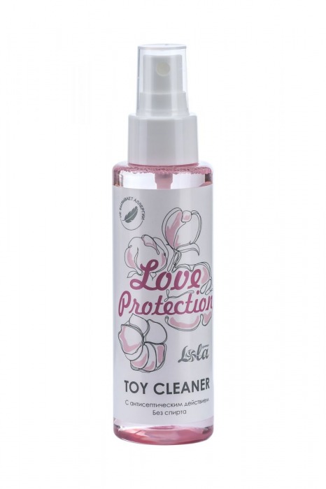 Гигиенический антисептический лосьон Toy cleaner - 110 мл. - Lola Games - купить с доставкой в Сургуте