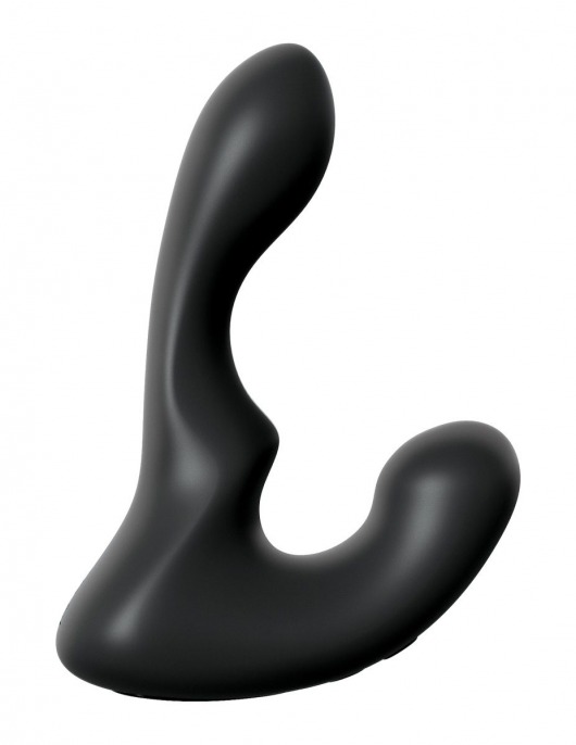 Черный анальный вибростимулятор P-Spot Milker - 14 см. - Pipedream - в Сургуте купить с доставкой