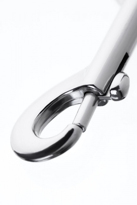 Серебристый двухсторонний карабин TOYFA Metal - ToyFa - купить с доставкой в Сургуте