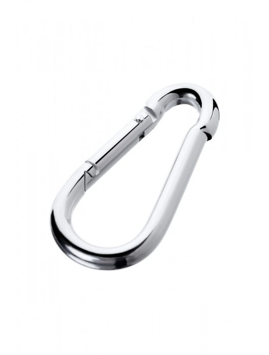 Серебристый карабин TOYFA Metal - ToyFa - купить с доставкой в Сургуте