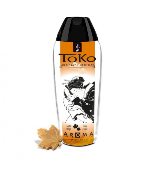 Интимный гель TOKO Maple Delight с ароматом кленового сиропа - 165 мл. - Shunga - купить с доставкой в Сургуте