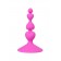 Розовая силиконовая анальная пробка Loverty - 8 см. - ToyFa в Сургуте Розовая силиконовая анальная пробка Loverty - 8 см. - ToyFa
