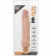 Телесный вибратор-реалистик Cock Vibe 10 - 21,6 см. - Blush Novelties купить в Сургуте с доставкой в Orgasmix.ru Телесный вибратор-реалистик Cock Vibe 10 - 21,6 см. - Blush Novelties