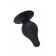 Черная анальная втулка Spade S - 8 см. - Erotist Adult Toys в Сургуте Черная анальная втулка Spade S - 8 см. - Erotist Adult Toys