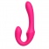 Розовый вибратор с клиторальным отростком и пультом ДУ- 19,6 см. - I-MOON купить в Сургуте с доставкой в Orgasmix.ru Розовый вибратор с клиторальным отростком и пультом ДУ- 19,6 см. - I-MOON