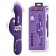 Фиолетовый вибратор Coale с ротацией бусин и возвратно-поступательными движениями - 22,6 см. - Baile купить в Сургуте с доставкой в Orgasmix.ru Фиолетовый вибратор Coale с ротацией бусин и возвратно-поступательными движениями - 22,6 см. - Baile